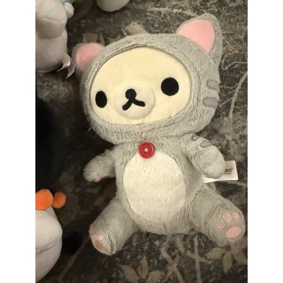 Sanrio Cinnamoroll Kuromi Rillakuma Lot of 6 mini plushies Collectors Lot - Picture 5 of 15